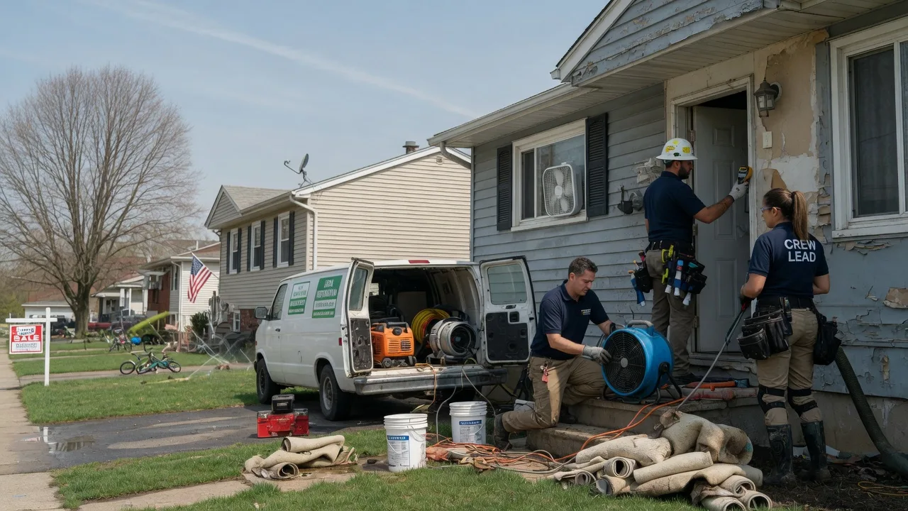 Flood Cleanup in Middle Amana, IA near me