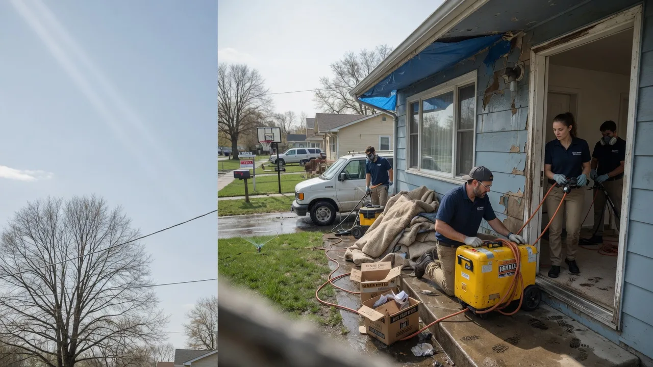 Basement Flood Cleanup in Middle Amana, IA near me